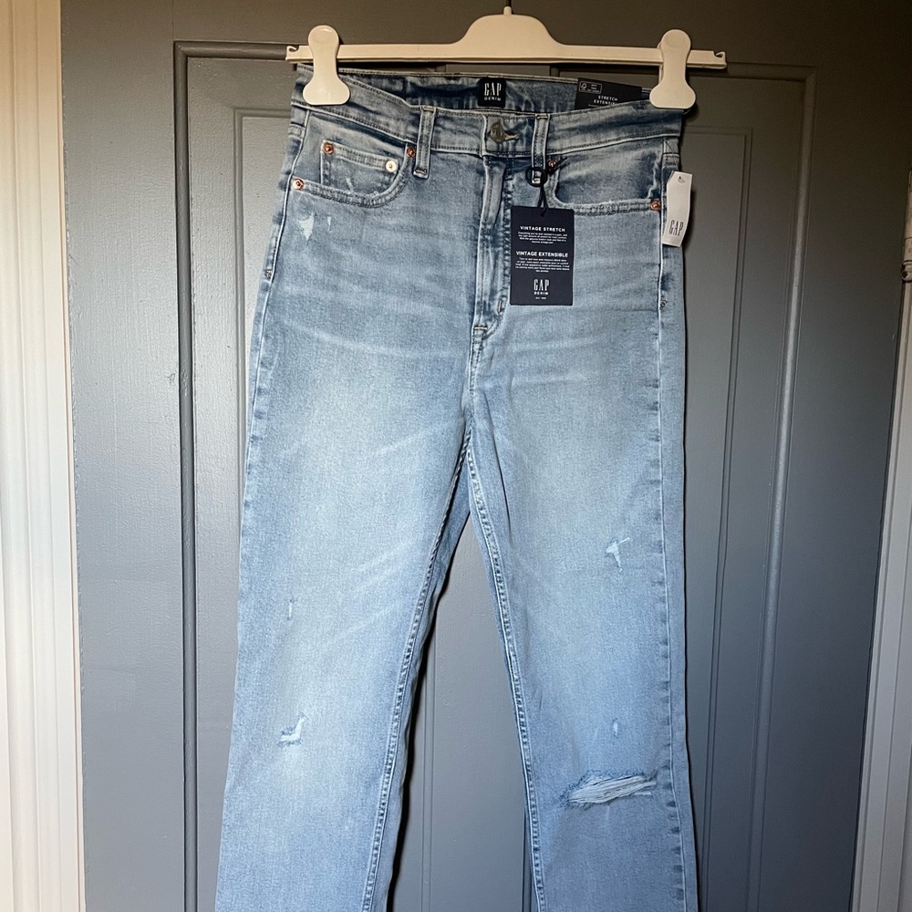 Gap High Rise Cigarette Jeans - TALL SIZE